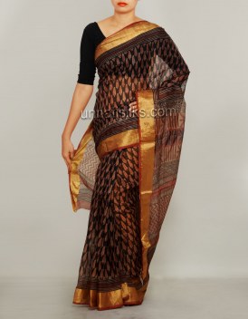 Online shopping for pure kota silk saris by unnatisilks