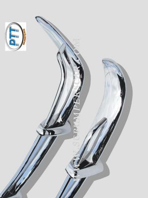 1956 1971 VW Karmann Ghia US Style Stainless Steel Bumpers