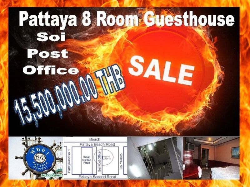 Pattaya Guesthouse for Sale