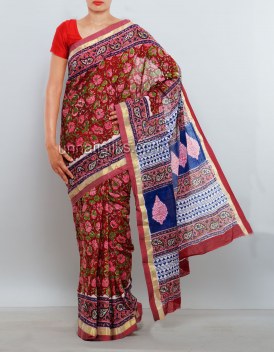 Online shopping for pure venkatagiri cotton saris by unnatisilks