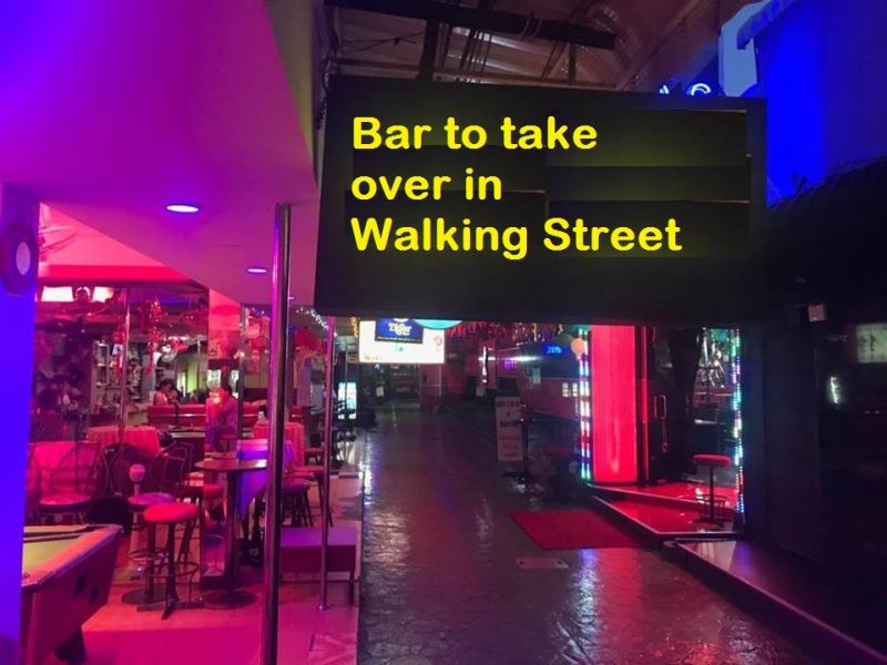 Thailand Pattaya Walking Street Bar Take Over