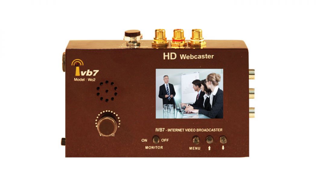 Ivb7 HD/AV Premium Webcaster with Monitor   