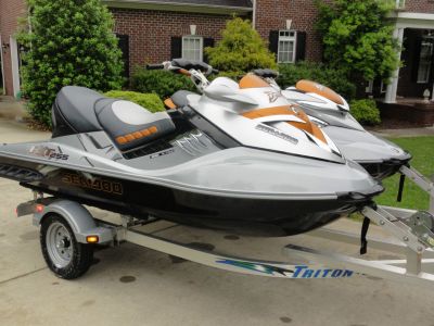 2008 Two Seadoo Supercharged with trailer