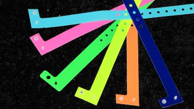 Professional wristbands.