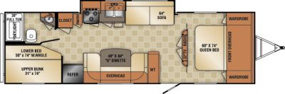 2013 Trail Sport 27BHS, Travel Trailer -  $24,995.00