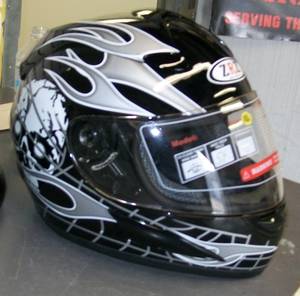 Brand New Full Face Motorcycle Helmet - Smoked Visor
