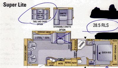 2008 Eagle Superlite 5th Wheel Trailer