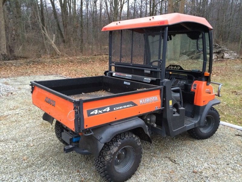 2012 Kubota RTV 900 Hydraulic Bed Winch