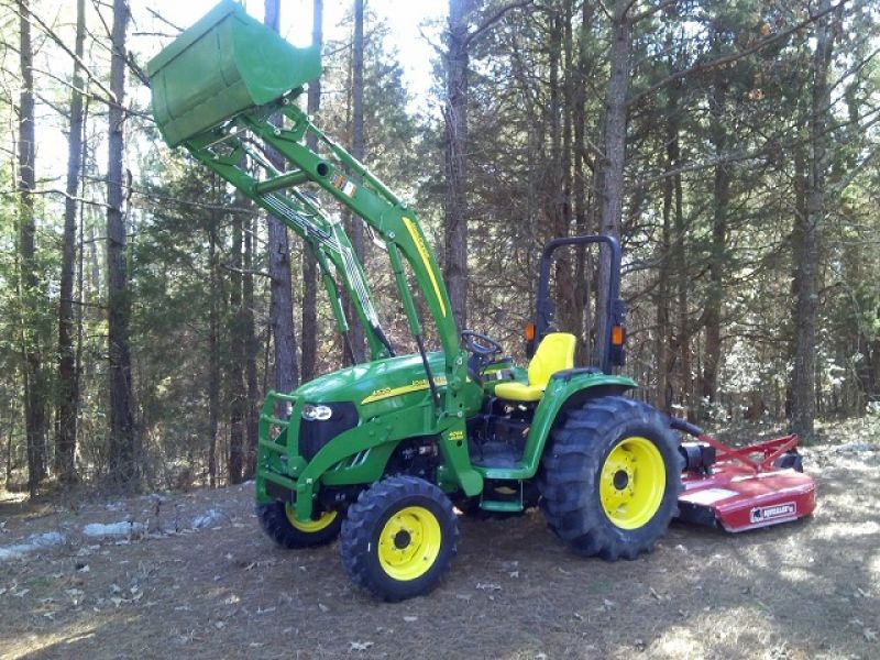  2005 John Deere 4520 4x4 Loader Bush Hog