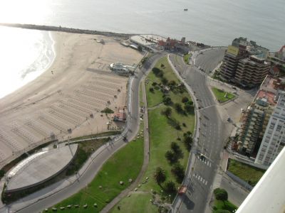 MAR DEL PLATA -ARGENTINA-FULL VIEW ATLANTIC OCEAN -APT  in 39 th FLOOR