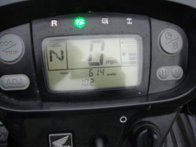 2005 Honda Rincon 4WD TRX 650 with Plow