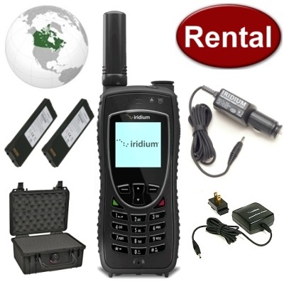 Iridium 9575 Extreme Satellite Phone Rental w/ GPS+ Free Delivery anywhere in Canada
