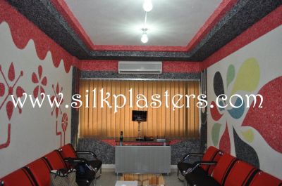 Silk Plaster unique liquid wallpaper, wall covering, wall coating