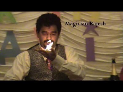 MAGICIAN RAJ'S  PERFORMANCE IS NOT JUST A MAGIC SHOW, 
