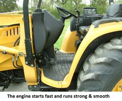 2006 JOHN DEERE 110 Tractor Loader Backhoe 4WD