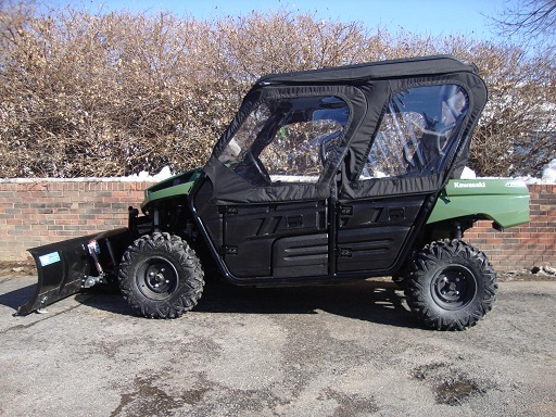 2012 Kawasaki Teryx 4 750 4x4 Plow, Winch, Cab