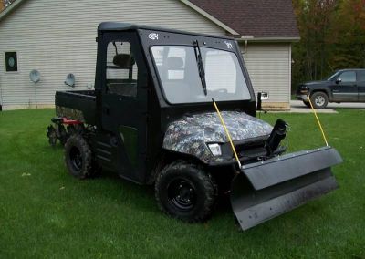 2008 Polaris Ranger Xp 700 Mossy Oak Camo w/ Plow