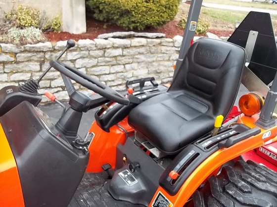 2009 Kubota B7510 Loader Blade Bush Hog 4WD