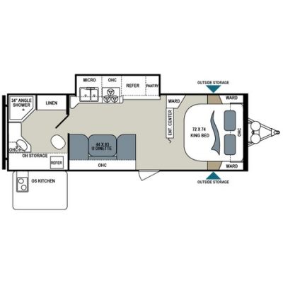 2013 Aerolite 248RBSL, Travel Trailer - $26,995.00