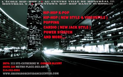COURS DE DANSE HIP-HOP / HIP-HOP DANCE CLASSES