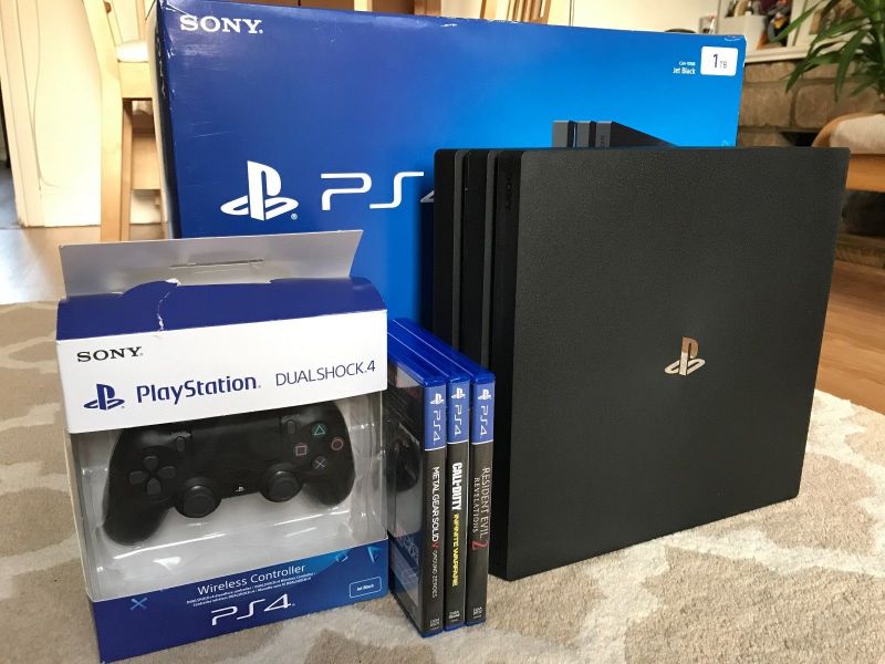 Sony PlayStation 4 Pro - PS4 Pro 1TB 4K Console - NEW & SEALED