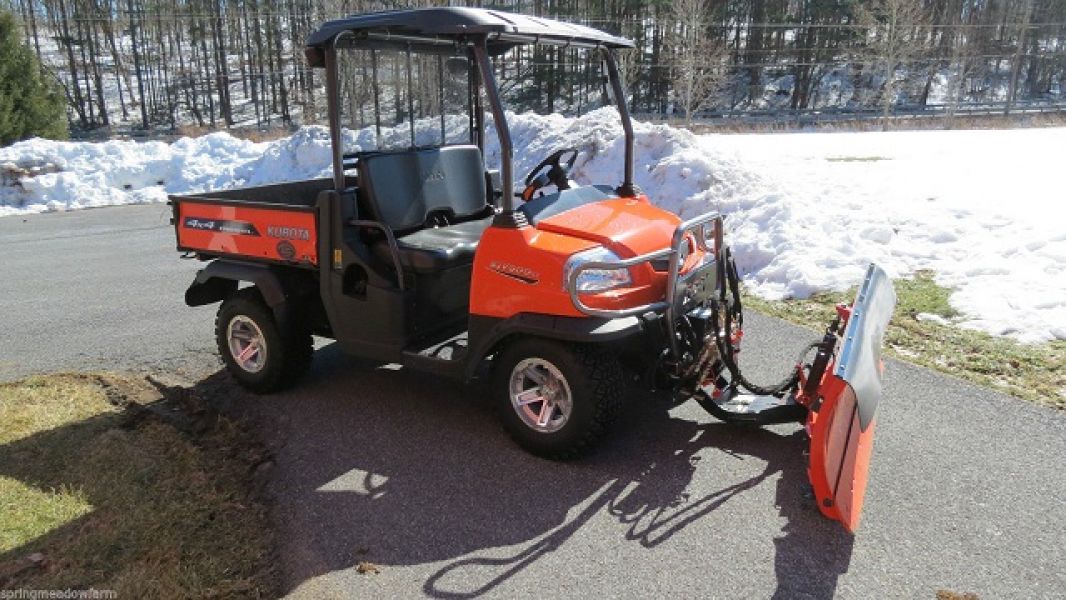 2011 Kubota RTV 900XT 4x4 Front Blade