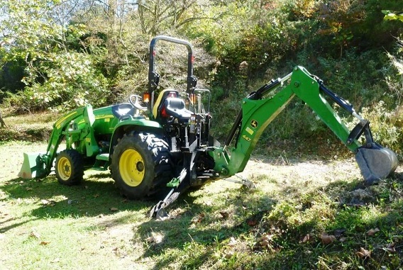 2007 John Deere 3720 TLB Forks Ballast Box