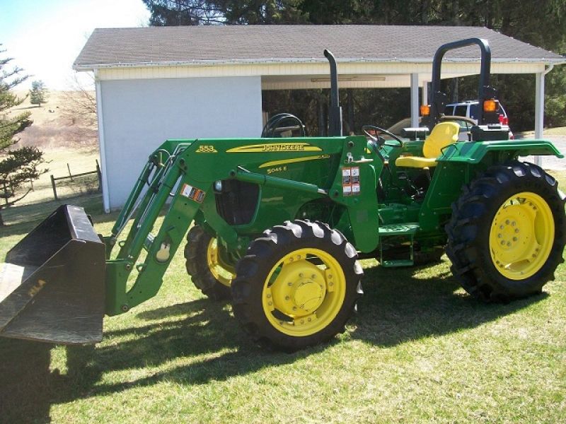 = $4,540 =2011 John Deere 5045E 4WD 50HP Loader