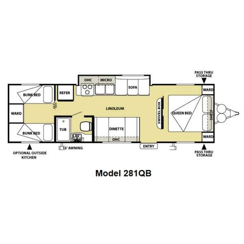 2014 Salem 281QBXL - $19,995.00