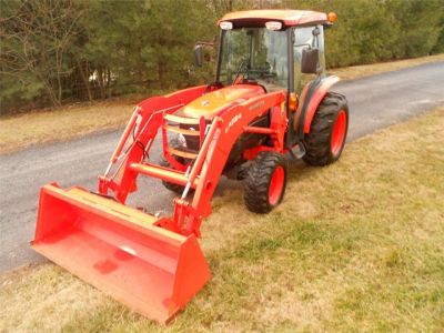 2011 Kubota L3540 Hydro Cab LA724 Loader 4WD