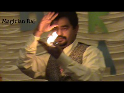 MAGICIAN RAJ'S  PERFORMANCE IS NOT JUST A MAGIC SHOW, 
