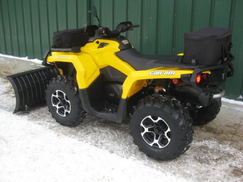 2012 CAN AM Outlander 1000R XT Plow 4X4