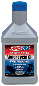 Amsoil Motorcycle Synthetic Oil 10W-30 10W-40, 20W-50