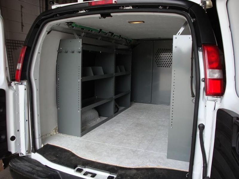  Van Ladder Racks, Van Shelving, Van Partitions