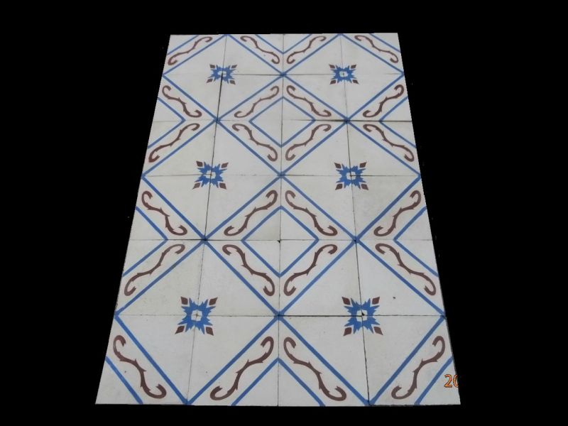 Really old spanish patterned tiles