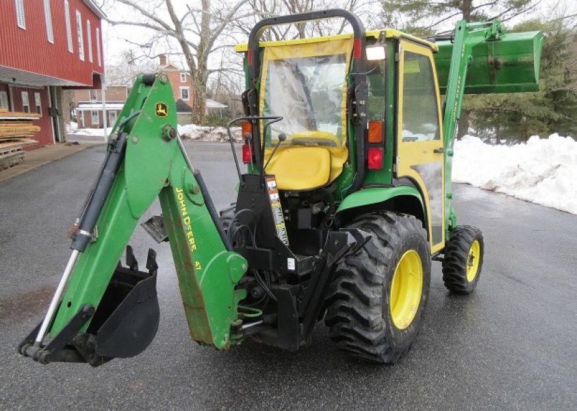 2004 John Deere 4310 4x4 Loader Backhoe Cab
