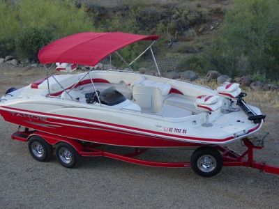 2007 Tahoe 215 Fish and Ski Deck Boat V8 w/ Trailer