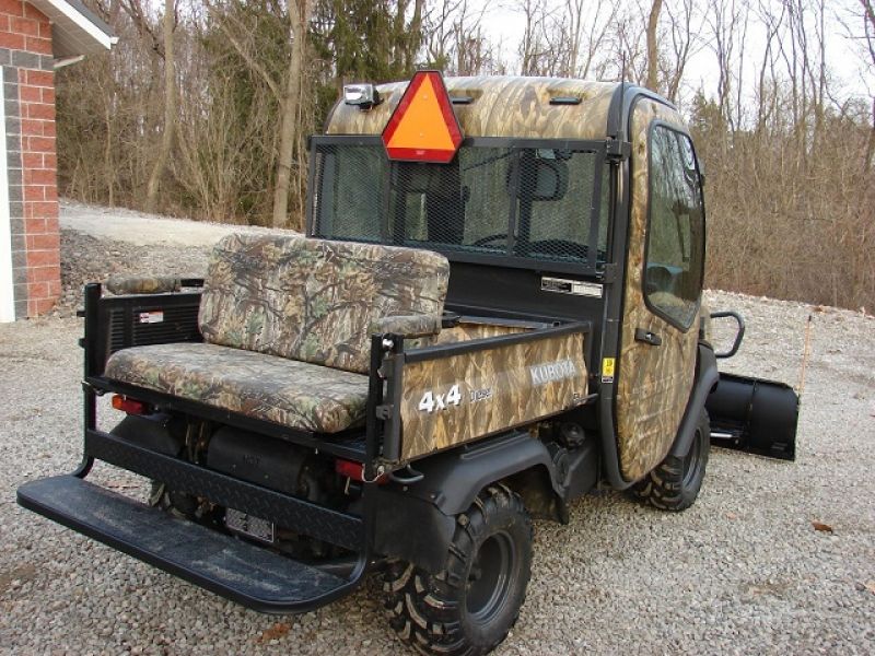 2010 Kubota RTV1100 Camo Plow 138 hours