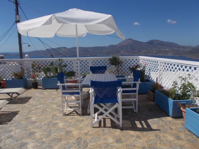 Greece Cyclades island of Milos, rent house on two floors, in the village of Plaka