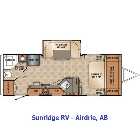 2014 Trek 232RBS,Travel Trailer - $22,995.00