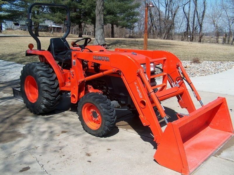 2009 Kubota LS 3400 4x4 tractor loader 72 hours
