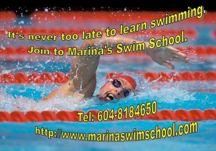Marina's Swim School for Kids and Adults