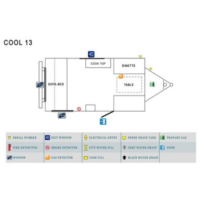2013 Prolite Cool 13, Travel Trailer - $12,995.00