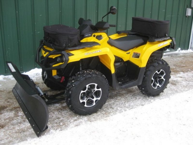 2012 CAN AM Outlander 1000R XT Plow 4X4