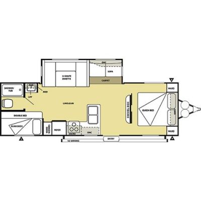 2014 Salem 27DBUD,Travel Trailer - $21,995.00