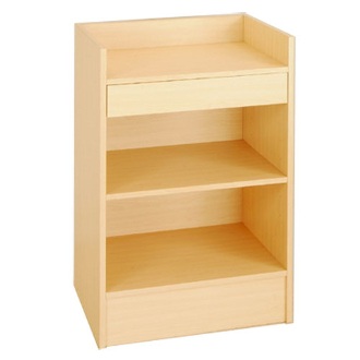 Cash Register Wrap Stand-Retail Store Counter Cabinet 