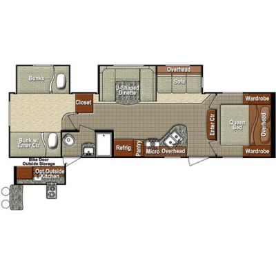 2014 Sedona 321TBS, Travel Trailer - $38,995.00