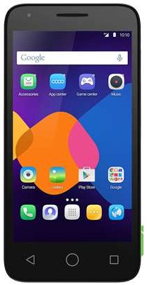 Alcatel Pixi 3 4.5 4GB Black (Silver-67169)