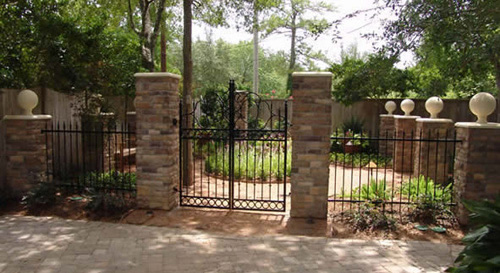 Wrought Iron Driveway Gates, Iron Grills, Entry Doors in Houston, TX