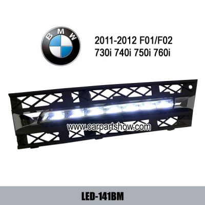 BMW F01 F02 730i 740i 750i 760i DRL LED Daytime Running Lights Fog lamp cover LED-141BM